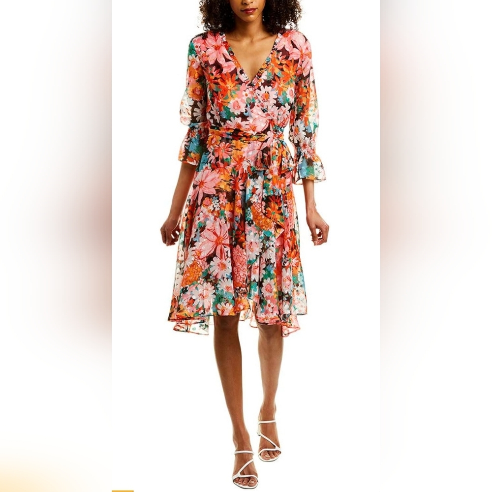TAGARI Arthur S. Levine Wrap dress